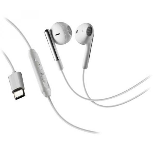 Lampa In-Ear-Kopfhörer mit Lautstärkeregelung, weiß